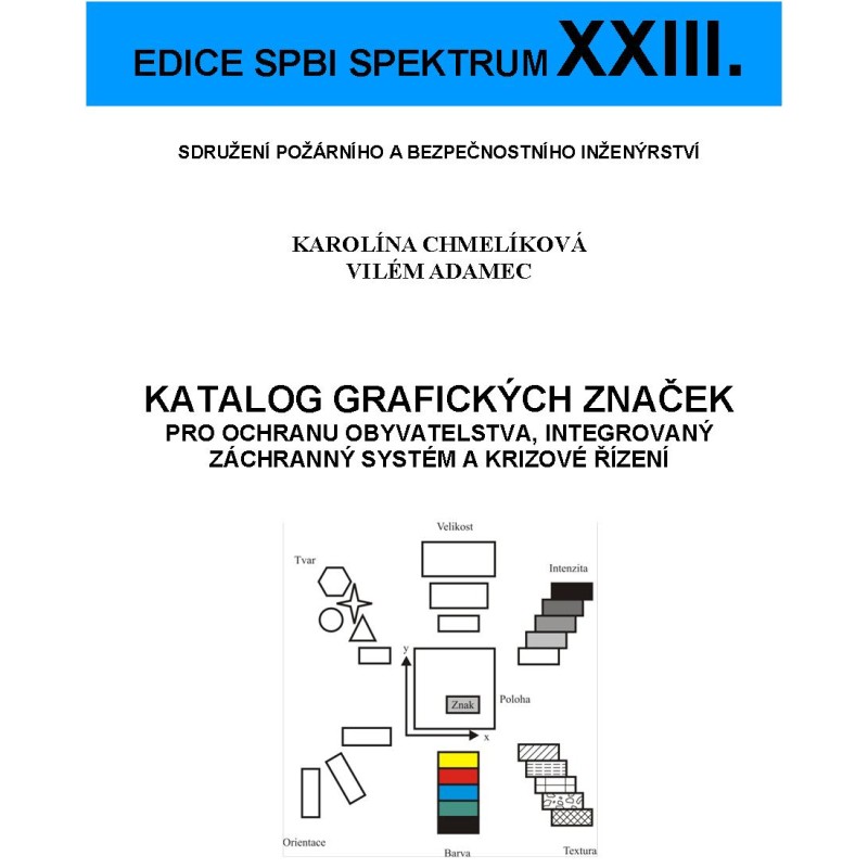 XXIII. Katalog grafických značek pro ochranu obyvatelstva, integrovaný záchranný systém a krizové řízení