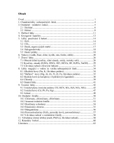 27. Chemie nebezpečných anorganických látek