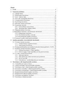 74. O terorismu – pro pracovníky bezpečnostního systému