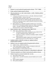 85. Kabelové rozvody v požární bezpečnosti staveb