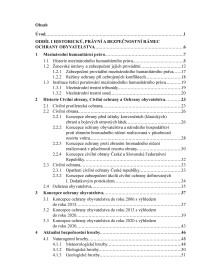 89. Ochrana obyvatelstva v kontextu aktuálních bezpečnostních hrozeb