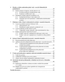 102. Krizová řízení vodárenských procesů v mezních situacích