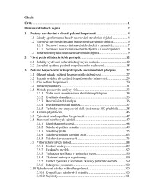 105. Aplikace inženýrských metod v požární ochraně